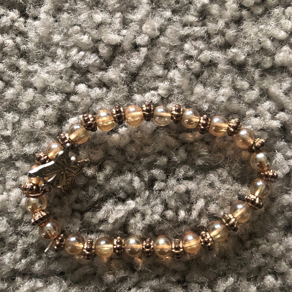 Brown Bead Bracelet